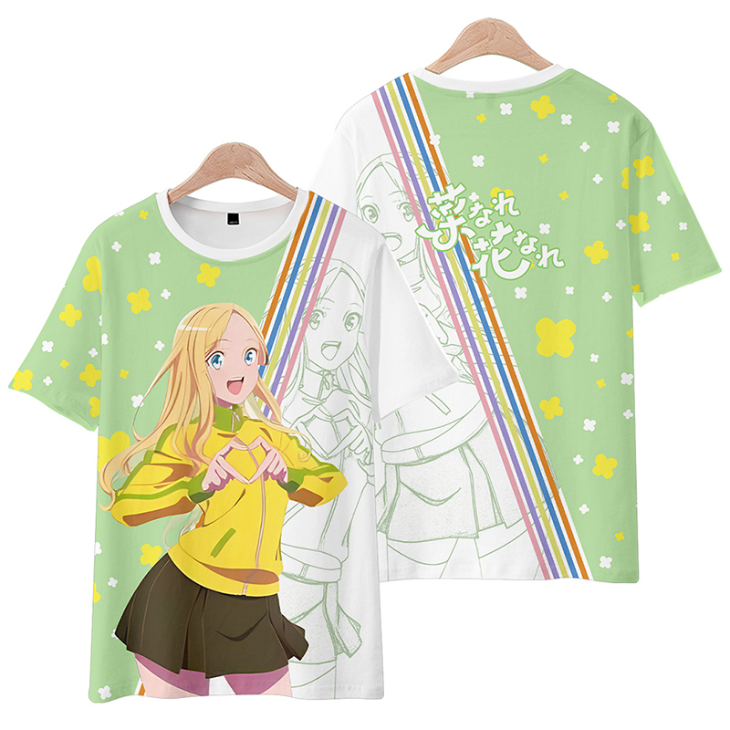 Graphic Tee Oversized - การพิมพ์ 3D อะนิเมะ Narenare - เชียร์เพื่อคุณ!