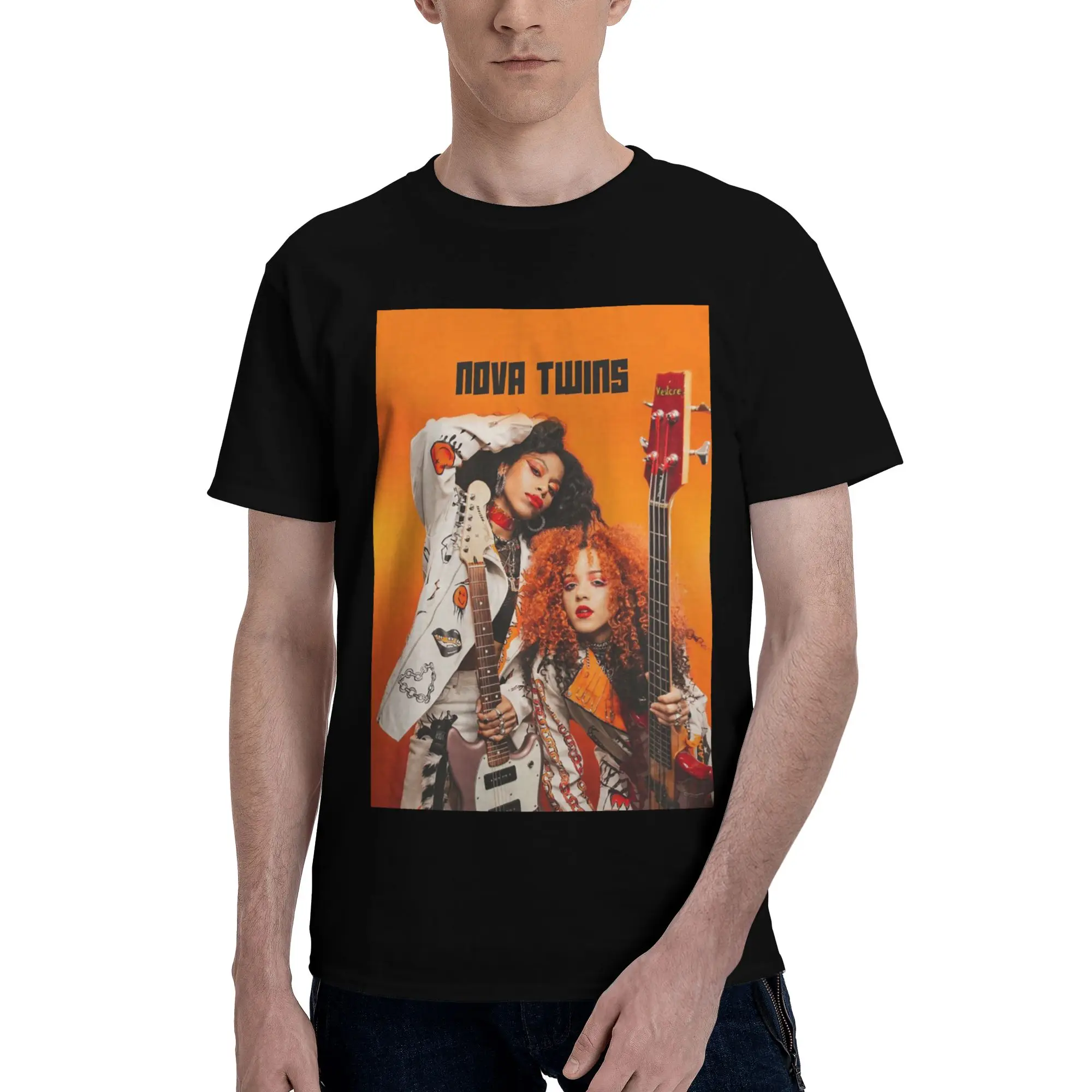 Men'S Fashion Nova Shirts - โนวา ทวินส์เสื้อยืดผ้าฝ้าย 100% เสื้อยืดแฟชั่นผู้ชายผู้ชายคอกลมแขนสั้น S-6XL