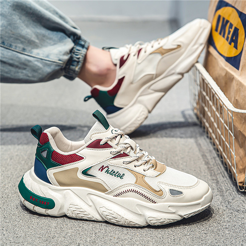 Mens Fashion Zapatos - แฟชั่นผู้ชายรองเท้าผ้าใบBreathableรองเท้าวิ่งชายรองเท้าสบายๆรองเท้ากลางแจ้งเดินรองเท้าวิ่งกีฬารองเท้าZapatos Hombre