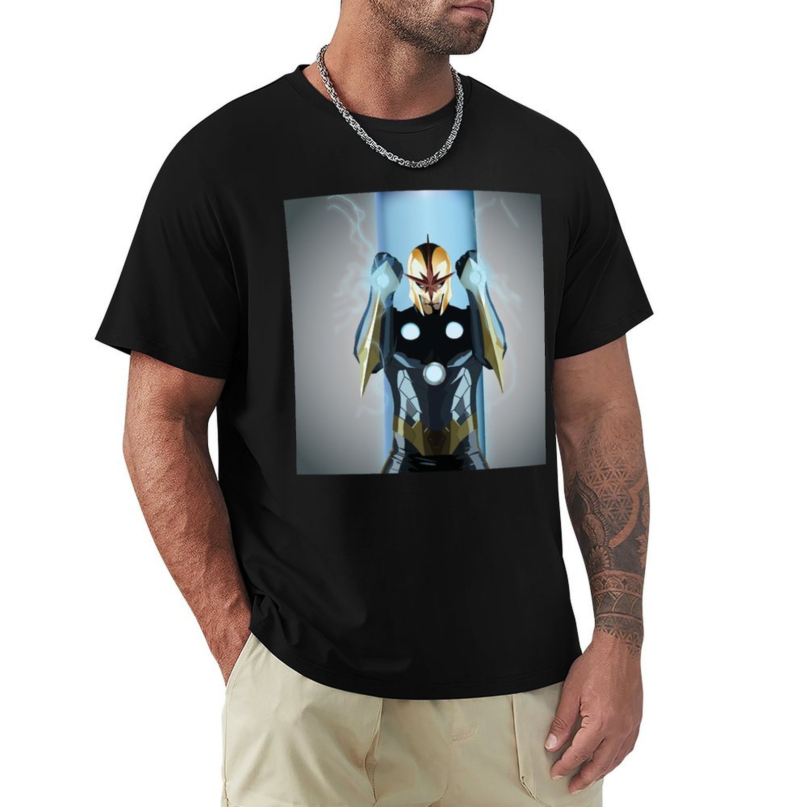 Men'S Fashion Nova Shirts - เสื้อยืด The Last Nova แฟชั่นฤดูร้อน เสื้อยืดลำลอง
