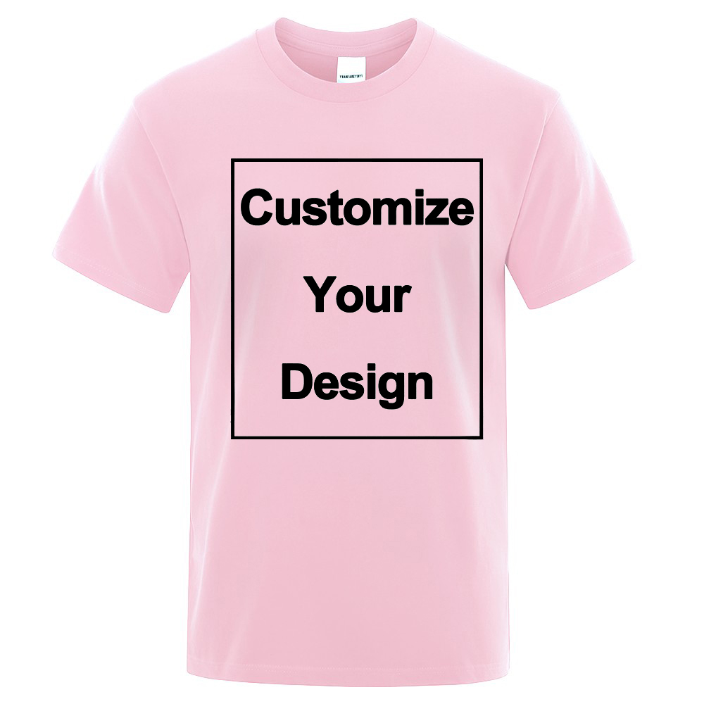 Graphic Tee Oversized - เสื้อยืดผ้าฝ้ายสั่งทำ เสื้อยืดแขนสั้นผู้หญิงสำหรับฤดูร้อน รับทำโลโก้/ลายกราฟิก เสื้อยืดคอกลมทรงโอเวอร์ไซส์ เสื้อยืดลำลองสำหรับผู้หญิง