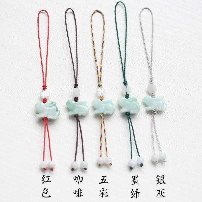 Men Fashion Key - การปรับแต่ง Emerald จีนกระต่าย DIY โทรศัพท์ Key
