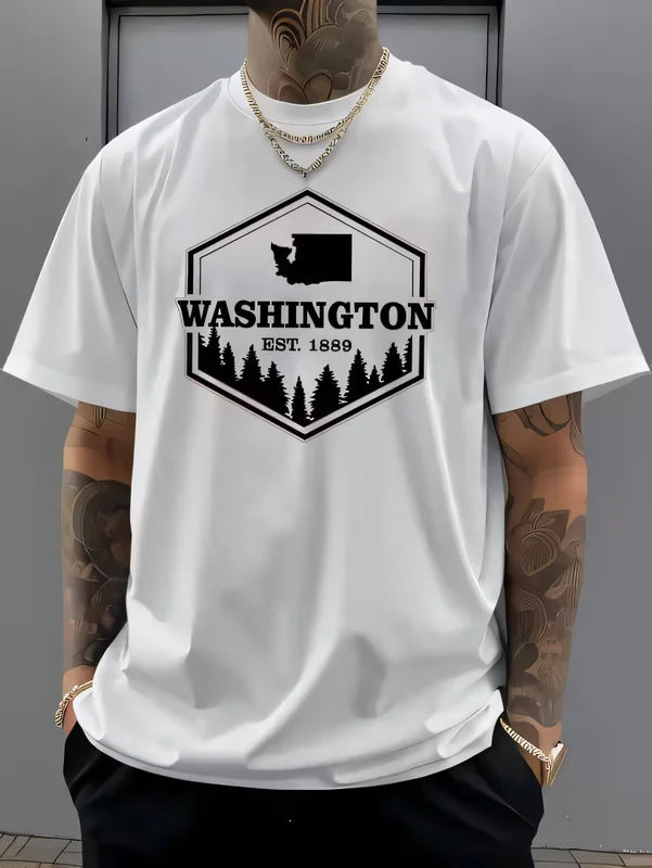 Graphic Tee Oversized - เสื้อยืดลายกราฟิกทรงโอเวอร์ไซส์สไตล์วินเทจสำหรับผู้ชายและผู้หญิง แฟชั่นสตรีทแวร์สไตล์ฮาราจูกุ ผ้าฝ้าย แขนสั้น ลำลอง ใส่สบายในฤดูร้อน