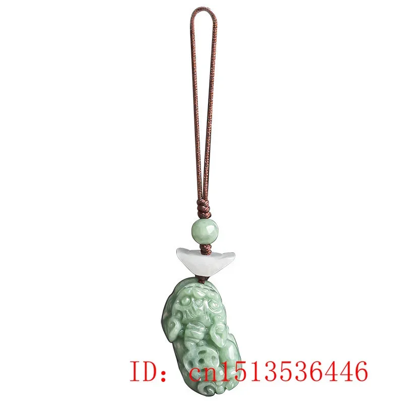 พม่ามรกต Pixiu Yuanbao โทรศัพท - Men Fashion Key บทวิจารณ์และราคา
