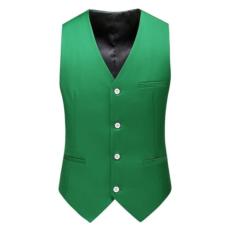 เสื้อกั๊กผู้ชาย 19 สี สีพื้น แ - Formal Waistcoat Vest บทวิจารณ์และราคา
