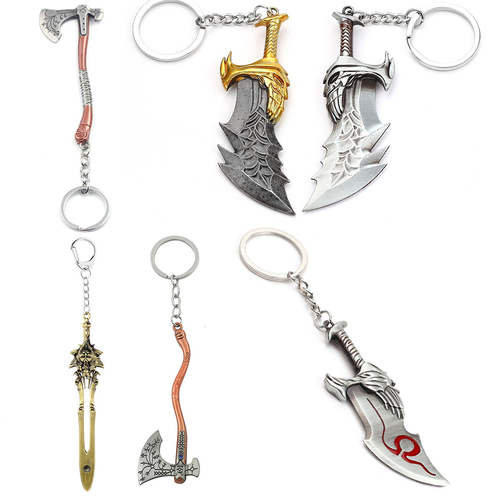 พวงกุญแจดาบของเครโทส God of Wa - Men Fashion Key บทวิจารณ์และราคา