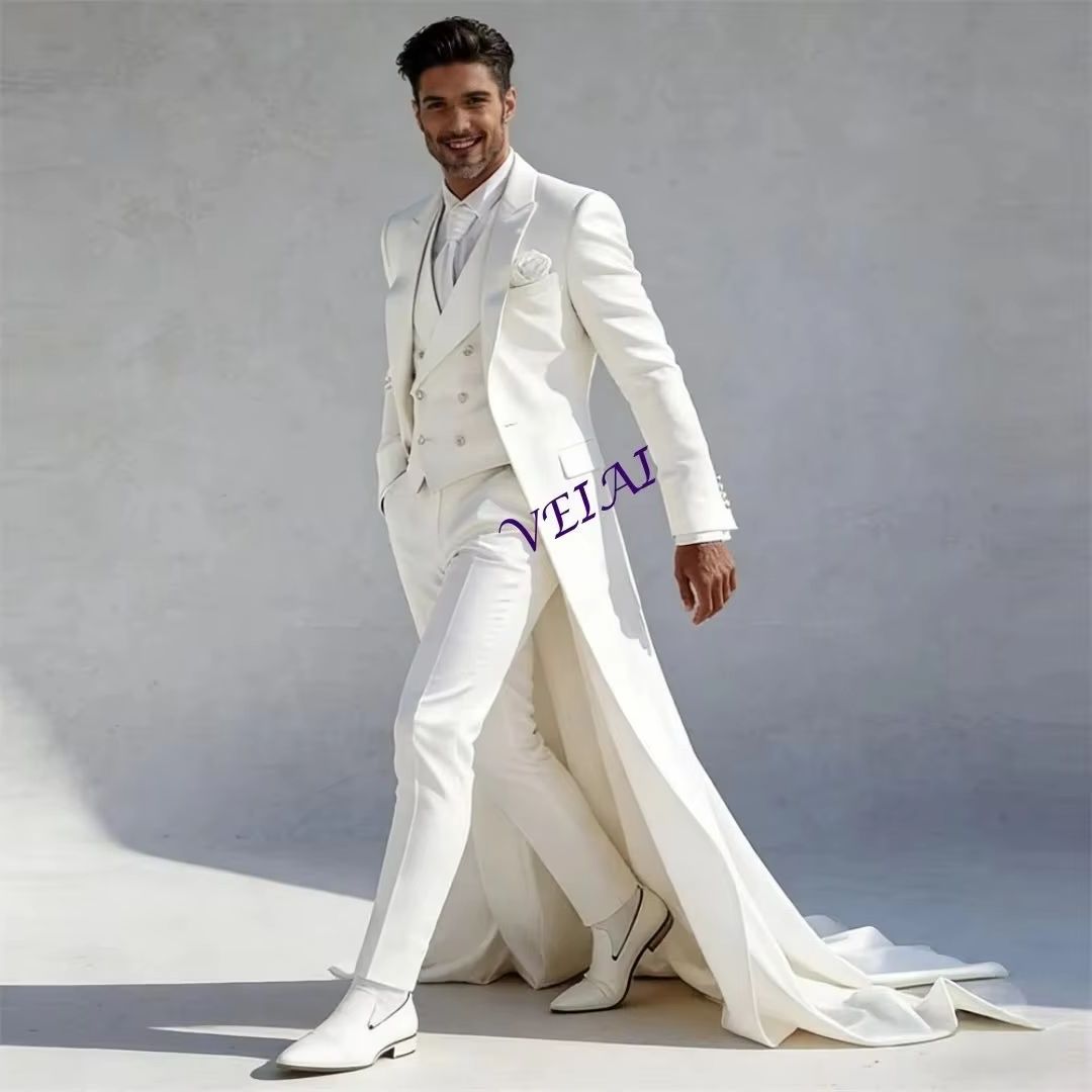 ชุดสูทสามชิ้นสำหรับงานเลี้ยงแบ - Formal Waistcoat Vest บทวิจารณ์และราคา