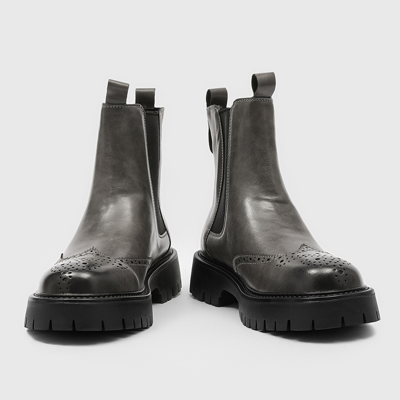 รองเท้าบูทเชลซีผู้ชายระดับไฮเอ - Chelsea Boots Men บทวิจารณ์และราคา