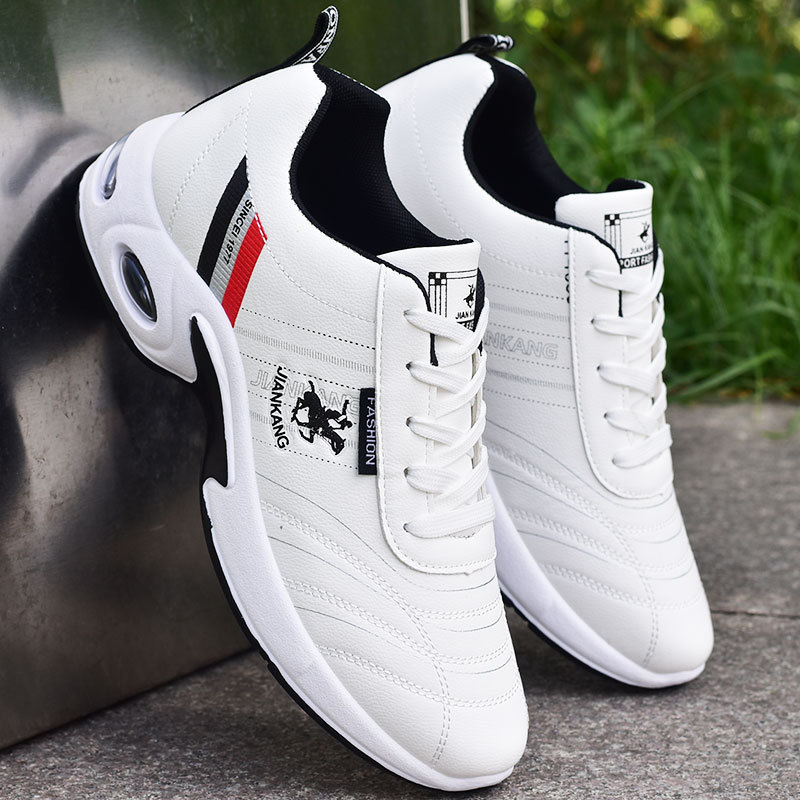 รองเท้าผ้าใบหนังผู้ชายรองเท้าอ - Mens Fashion Zapatos บทวิจารณ์และราคา