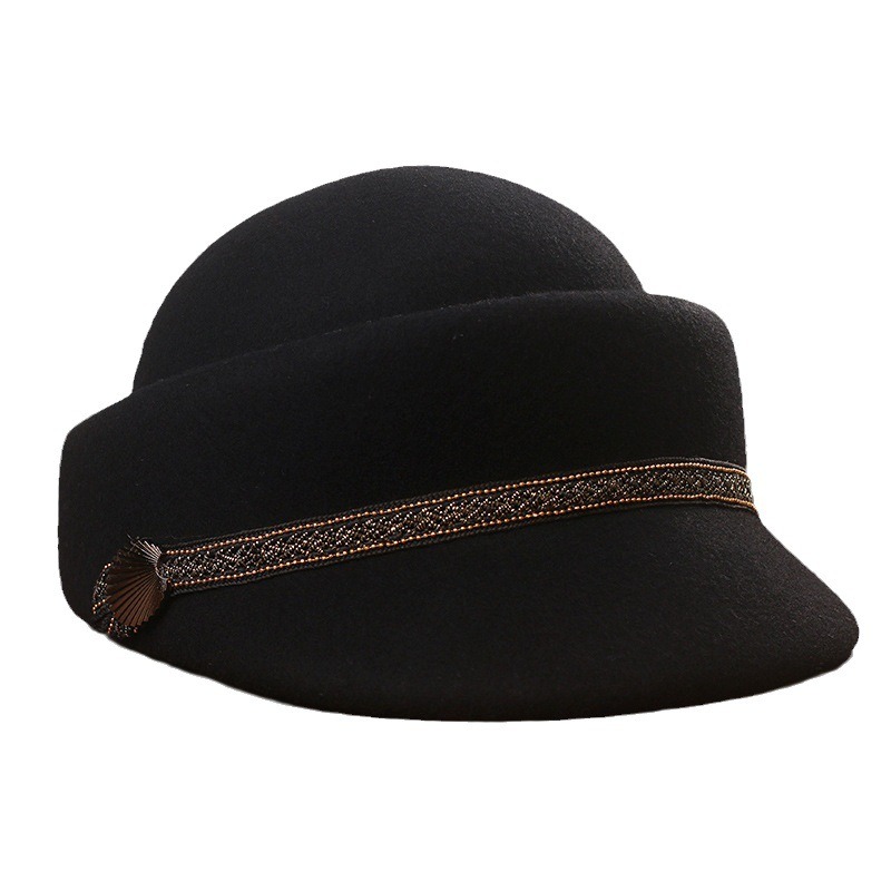 หมวกเบเรต์ทรงแปดเหลี่ยม สีดำ ส - Men'S Fashion With Hat บทวิจารณ์และราคา