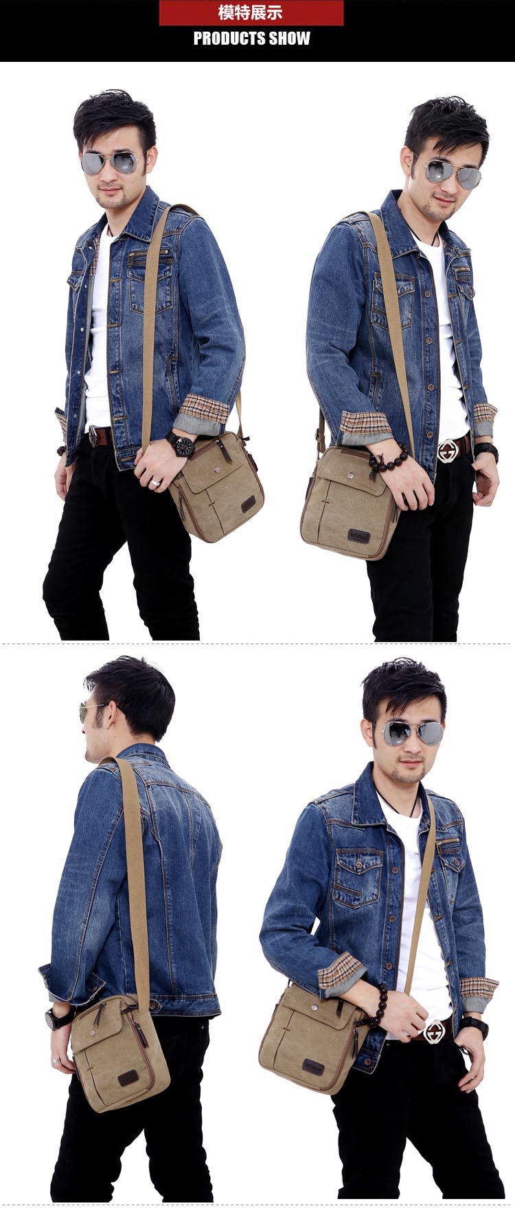 กระเป๋าผ้าแคนวาสผู้ชายรุ่นใหม่ - Men'S Fashion Mag บทวิจารณ์และราคา