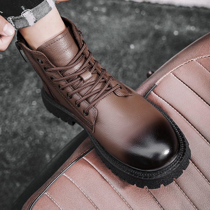 รองเท้าบูทผู้ชายสำหรับฤดูหนาว  - Chelsea Boots Men บทวิจารณ์และราคา