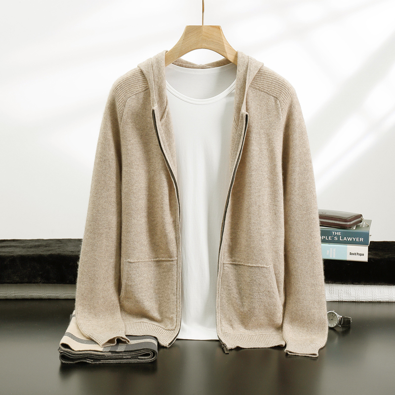 ชุดสูทแคชเมียร์แท้ 100% สำหรับ - Knitted Cardigan Men บทวิจารณ์และราคา
