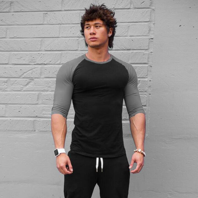 เสื้อเชิ้ตแขนสามส่วนออกกำลังกา - Muscle Tee Workout บทวิจารณ์และราคา