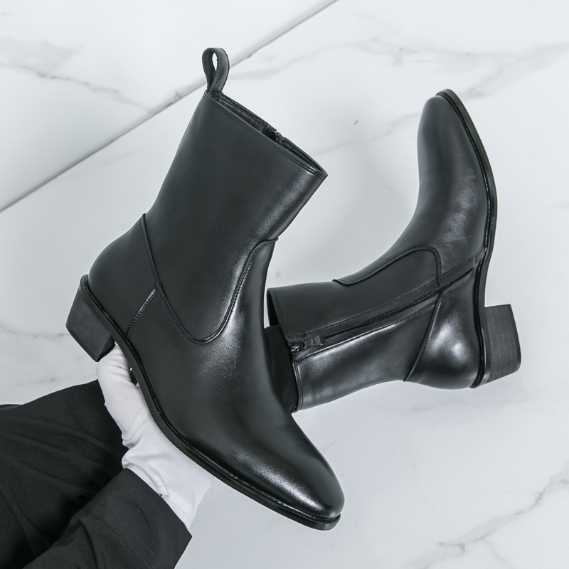 รองเท้าบูทเชลซีสไตล์อังกฤษแบบใ - Chelsea Boots Men บทวิจารณ์และราคา
