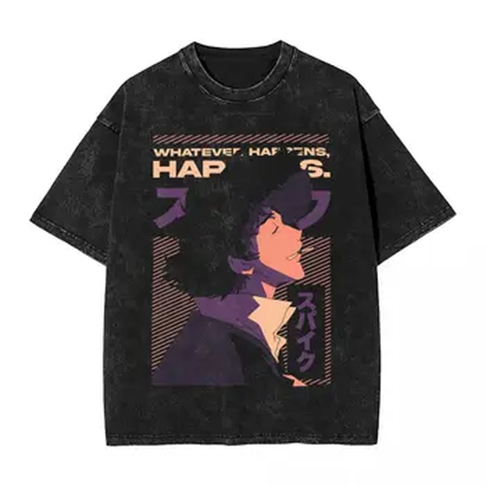 เสื้อยืดลายการ์ตูนคาวบอยบีบอป  - Graphic Tee Oversized บทวิจารณ์และราคา