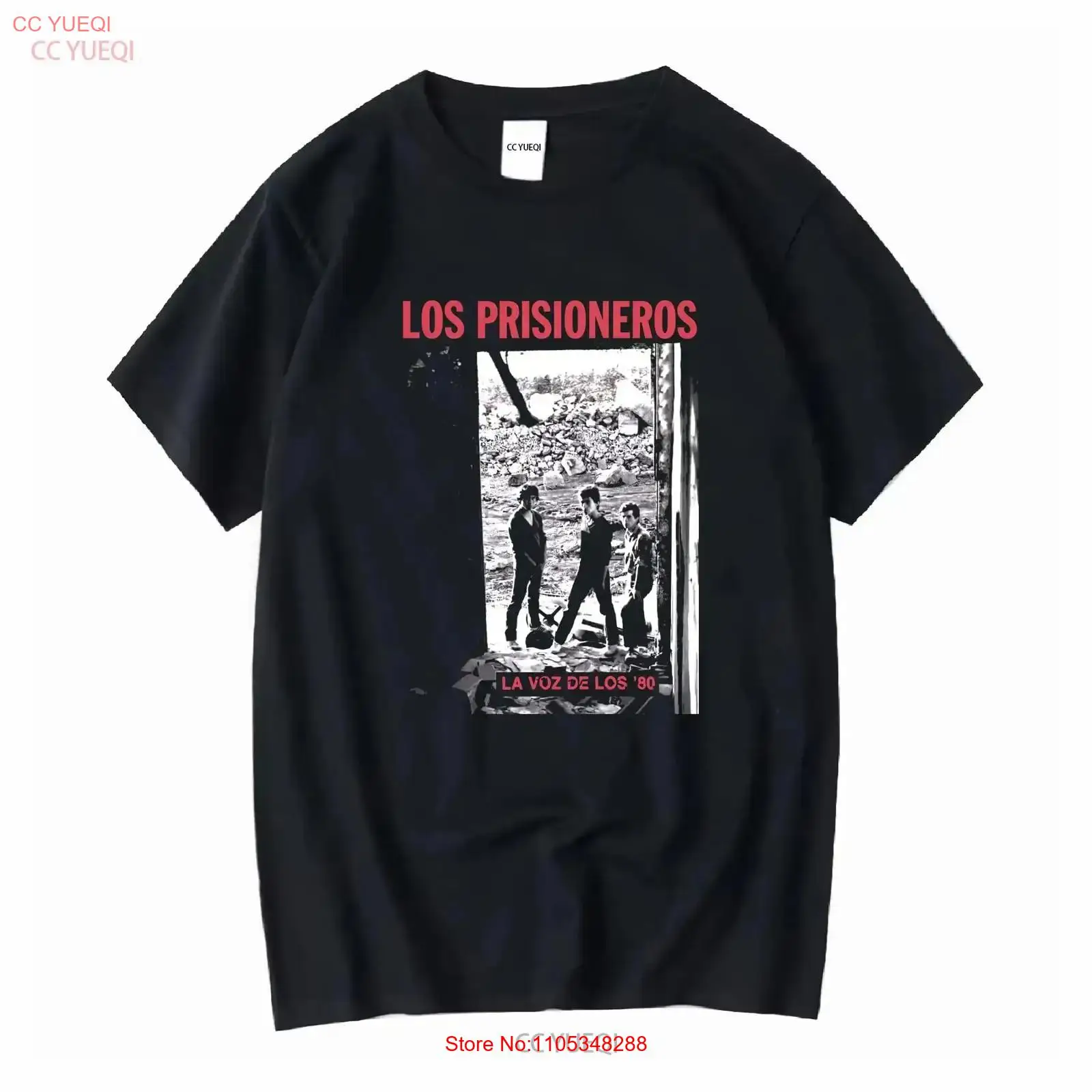 เสื้อยืด Los Prisioneros LA Vo - Mens Fashion In The 80S บทวิจารณ์และราคา
